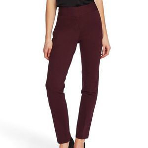 Vince Camuto Burgundy Skinny Pants